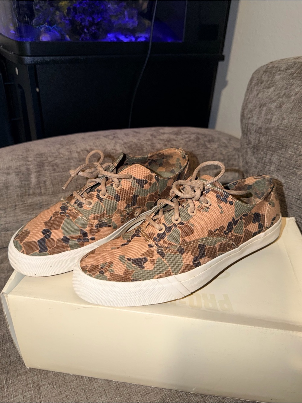 Pro-Keds x Play Cloths Royal CVO Camo Sneakers Men’s 8.5 rare